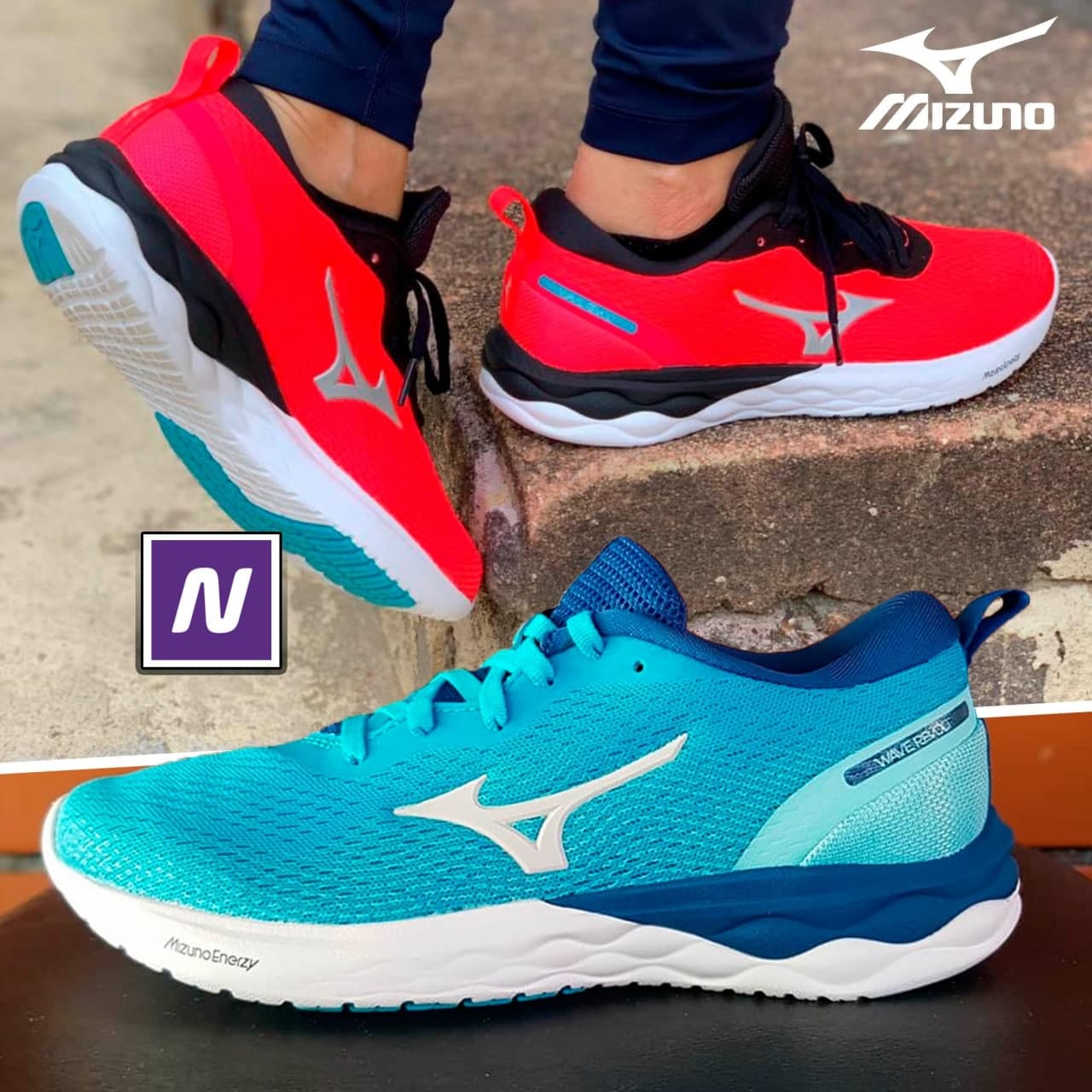 Tênis Mizuno Wave Revolt Feminino na Netshoes
