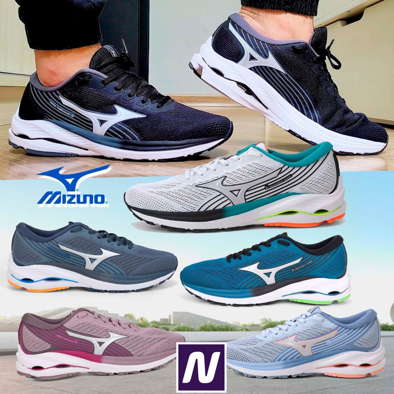 Netshoes tenis 2024 mizuno wave