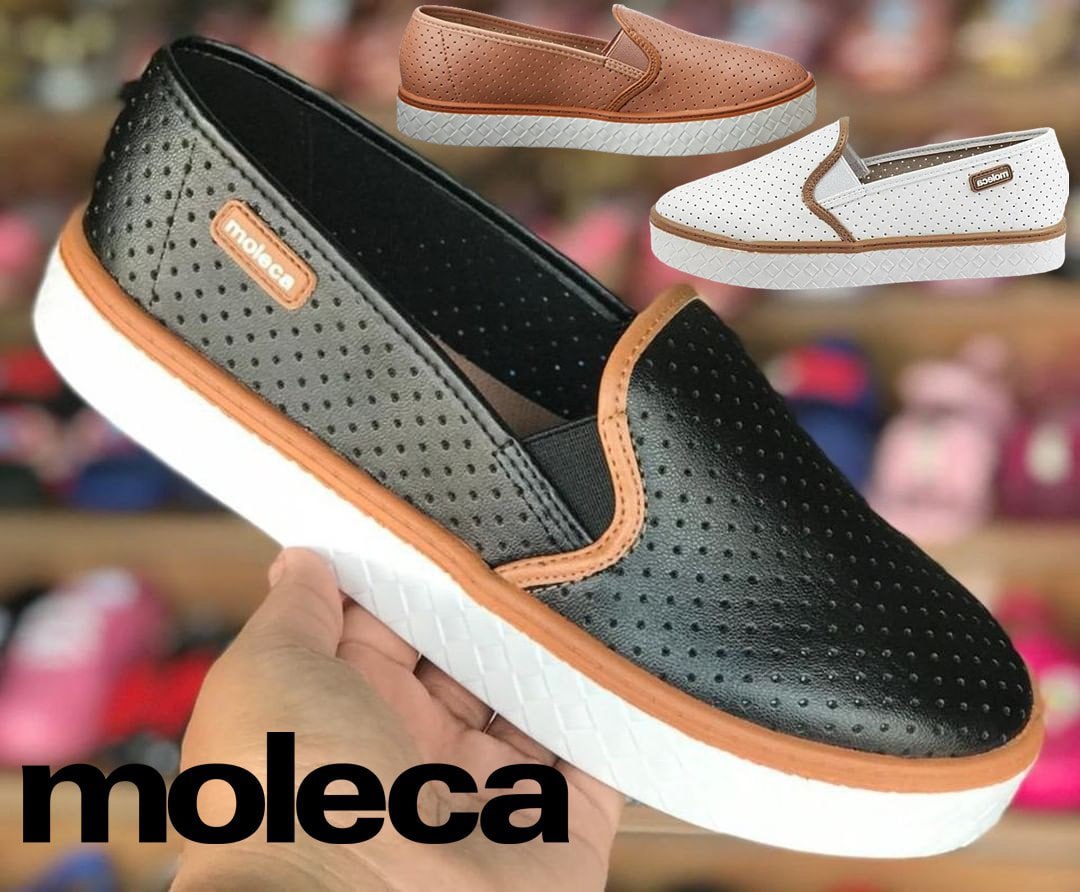 Tênis Moleca Slipper Feminino na Amazon