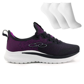Tênis Olympikus Bravo + 3 Pares de Meia na Zattini