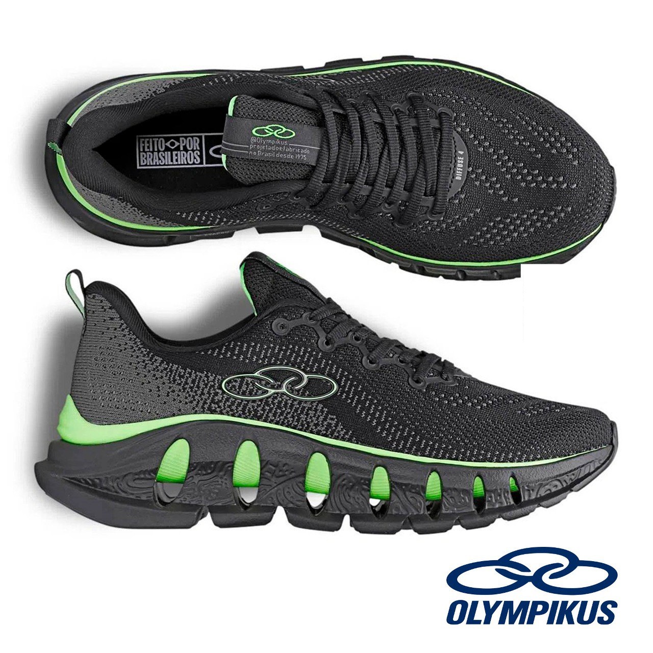 TÊNIS OLYMPIKUS DIFFUSE 4 MASCULINO na Olympikus