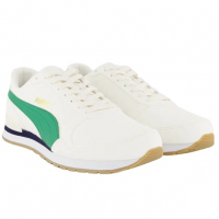 Tênis Puma ST Runner V2 75 Years Branco E Verde na FutFanatics