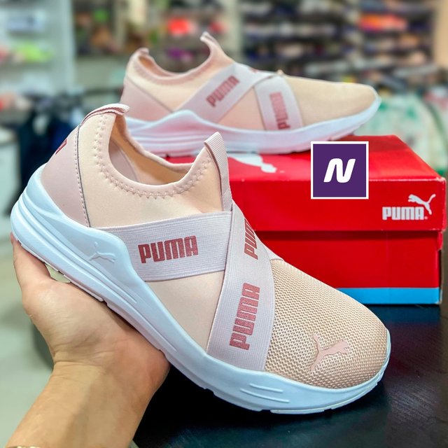 Tênis PUMA Wired Run Slip-On Wns BDP na Amazon