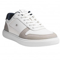 Tênis Sapatenis Masculino Sandrini Evoke Lite Branco Couro na Amazon