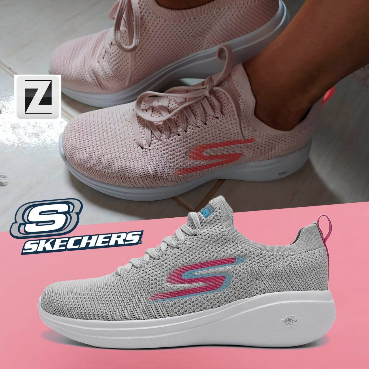 Tênis Skechers Go Run Fast Brisk Day na Netshoes
