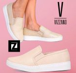 Tênis Slip On Vizzano Animal Print Cano Baixo Feminino na Magazine Luiza