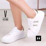 Tênis Vizzano Flatform Strass Feminino na Zattini