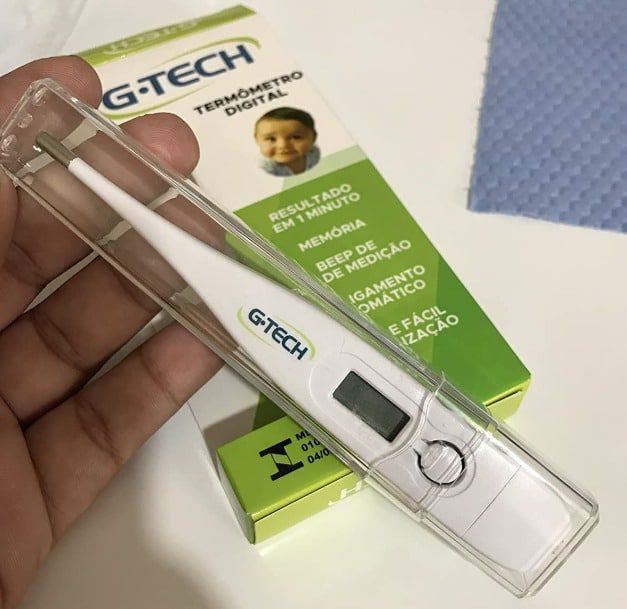 Termômetro Digital Gtech Clínico Branco, G-Tech na Amazon
