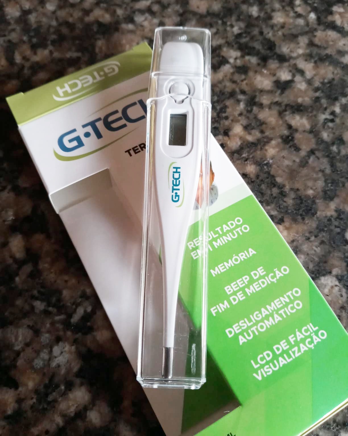Termômetro Digital Gtech Clínico Branco, G-Tech na Amazon