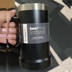 TERMOPRO Caneca Térmica para Cerveja 709ml Preto na Amazon