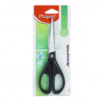 Tesoura 17cm, Maped, Essentials Green, 468010, Preto na Amazon