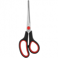 Tesoura Ergonomica Cabo Preto 17Cm-Blister - 100871 na Amazon