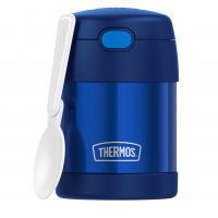 THERMOS FUNTAINER Pote De Comida Infantil Isolado A Vácuo De Aço Inoxidável Com Colher na Amazon