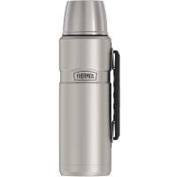 THERMOS Garrafa De Bebida Isolada A Vácuo King Inoxidável, 1,18 L, Aço Fosco na Amazon
