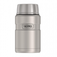 THERMOS Jarra De Comida Isolada A Vácuo King Inoxidável, 700 Ml, Aço Fosco na Amazon