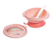 Tigela Com Ventosa Baby Princess E Colher Plasútil na Amazon