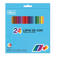 Tilibra - Lápis De Cor 24 Cores Sextavado D+ na Amazon