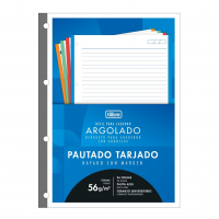 Tilibra - Refil Tiliflex Para Caderno Argolado Universitário Borda Colorida, Académie, 20x27.5cm, 4 Cores, 96 Folhas na Amazon
