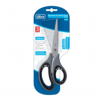 Tilibra - Tesoura 180 Mm, Comfort Grip, T416, Cinza na Amazon