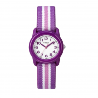 Timex Time Machines® Relógio Infantil De Tecido Elástico Com Listras Azuis/amarelas De 29 Mm na Amazon