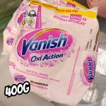 Tira Manchas em Pó Vanish Crystal White Oxi Action 400g para roupas brancas Refil Econômico na Amazon