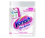 Tira Manchas em Pó Vanish Crystal White Oxi Action 450g Roupas Brancas na Amazon