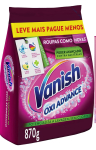 Tira Manchas em Pó Vanish Oxi Advance 870g Refil Econômico para roupas coloridas, Vanish, Rosa na Amazon