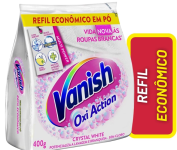 Tira Manchas Em Pó Vanish – Crystal White Oxi Action – 400G na Amazon