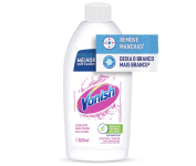 Tira Manchas Vanish Líquido Crystal White para roupas brancas 500ml na Amazon