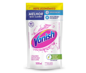 Tira Manchas Vanish Líquido Crystal White para roupas brancas Refil Econômico – 500ml na Amazon
