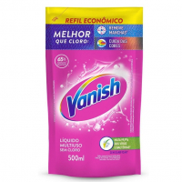 Tira Manchas Vanish Líquido Multiuso Para Roupas Coloridas Refil Econômico 500ml na Amazon
