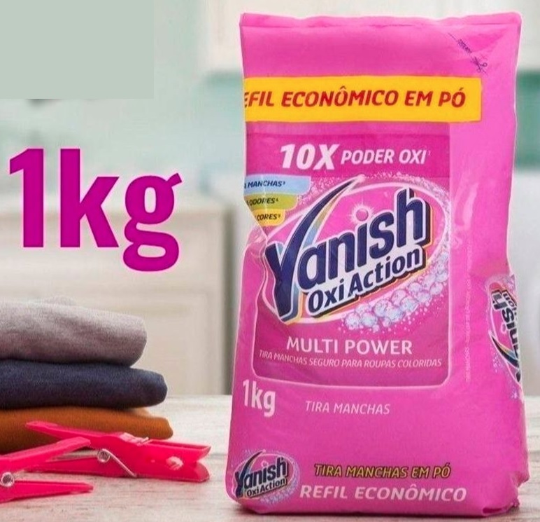 Tira Manchas Vanish Multi Power Oxi Action em Pó – para Roupas Coloridas Refil 1kg na Magazine Luiza