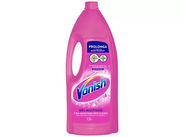 Tira Manchas Vanish Multiuso em Gel – para Roupas Coloridas 1,5L na Magazine Luiza