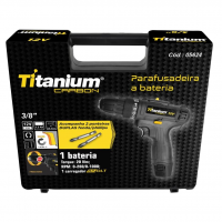 Titanium, Parafusadeira A Bateria CARBON 12V Sem Fio Com Carregador Bivolt Com Maleta E 2 Acessórios na Amazon