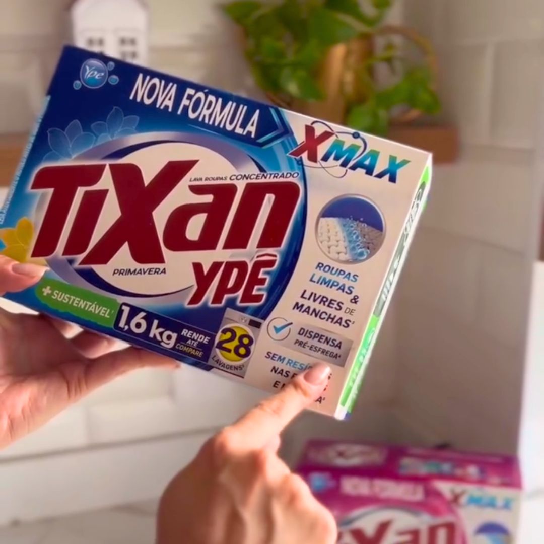 Tixan Ypê Lava Roupas em Pó Primavera 1,6Kg na Amazon