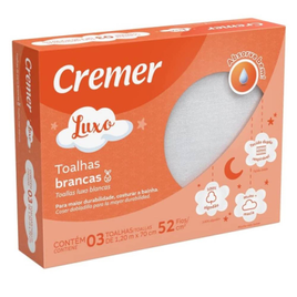 Toalha de Luxo Branca Cremer na Ri Happy