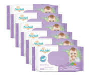 Toalha Higiênica Umedecida Meu Bebe Soft – 600 unidades na Amazon