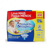 Toalha Umedecida Mamypoko Dia & Noite 200 Unidades na Pague Menos