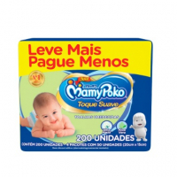 Toalha Umedecida Mamypoko Toque Suave Com 200 Unidades Preço Especial na Pague Menos