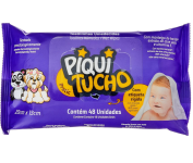 Toalhas Umedecidas, Piquitucho Pratic – 48 toalhas na Amazon