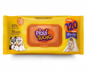 Toalhinhas Umedecidas Premium com 120 Lenços Umedecidos PIQUITUCHO na Amazon