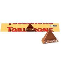 TOBLERONE Chocolate Ao Leite Nougat De Mel E Amêndoas Toblerone Caixa 100G - Importado na Amazon