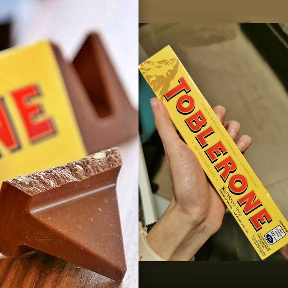 TOBLERONE Chocolate Ao Leite Nougat De Mel E Amêndoas Toblerone Caixa 100G – Importado na Amazon