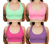 Top Academia Fitness Sem Bojo Alta Sustentação Selene na Amazon