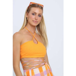 Top cropped amarração  - MyFT na Babadotop