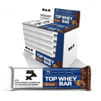 Top Whey Bar (Display 12 Unid. 41g), Chocolate E Avelã, Max Titanium na Amazon