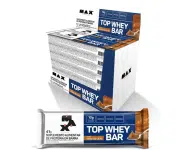 Top Whey Bar – 12 Unidades de 41g Doce de Leite – Max Titanium na Amazon