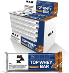 Top Whey Bar – 12 Unidades de 41g Doce de Leite – Max Titanium na Amazon