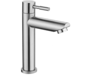 Torneira Banheiro Premium – Aço Inox 304 1/4 de Volta (Prata) na Amazon
