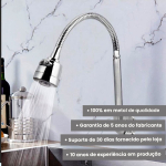 Torneira De Luxo Gourmet Pia Cozinha Parede Flexível Oferta na Amazon